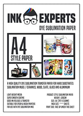 Ink Experts Style A4 Sublimation Paper 120gsm (100 Sheets)