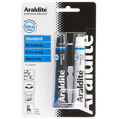 Araldite ARA-400001 Standard Epoxy, Colour May Vary, 15ml