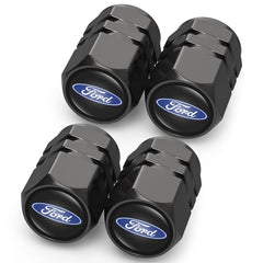 for Car Tyre Valve Caps Tire Dust Caps for Ford Fusion F150 F250 F350 F450 F550 Edge Explorer Mustang F151,4pcs Auto Tire Valve Stem Caps Universal Tire Air Covers,Dust Caps Car Tire Valve Cover