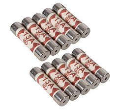 Nartel® BS1362 Fuse Cartridge 13 amp for UK plugs (Pack of 10)