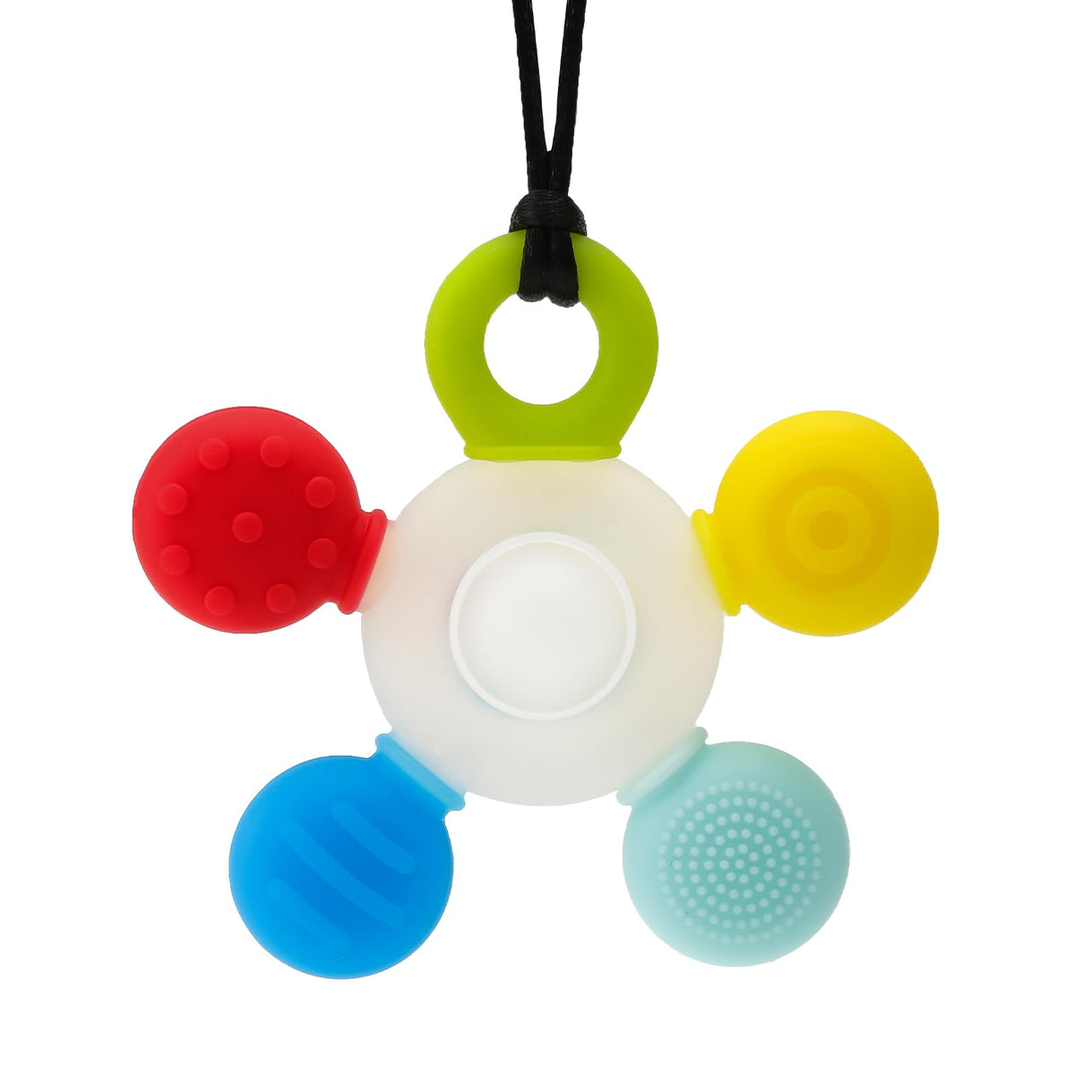 Chewy Necklace for Sensory Kids, Seeway Silicone Sensory chew Necklace Oral Motor Aids for Boys Girls, Autism Chew Toys for Kids Teens Adults with Anxiety ADHD SPD or Other Sensory Needs