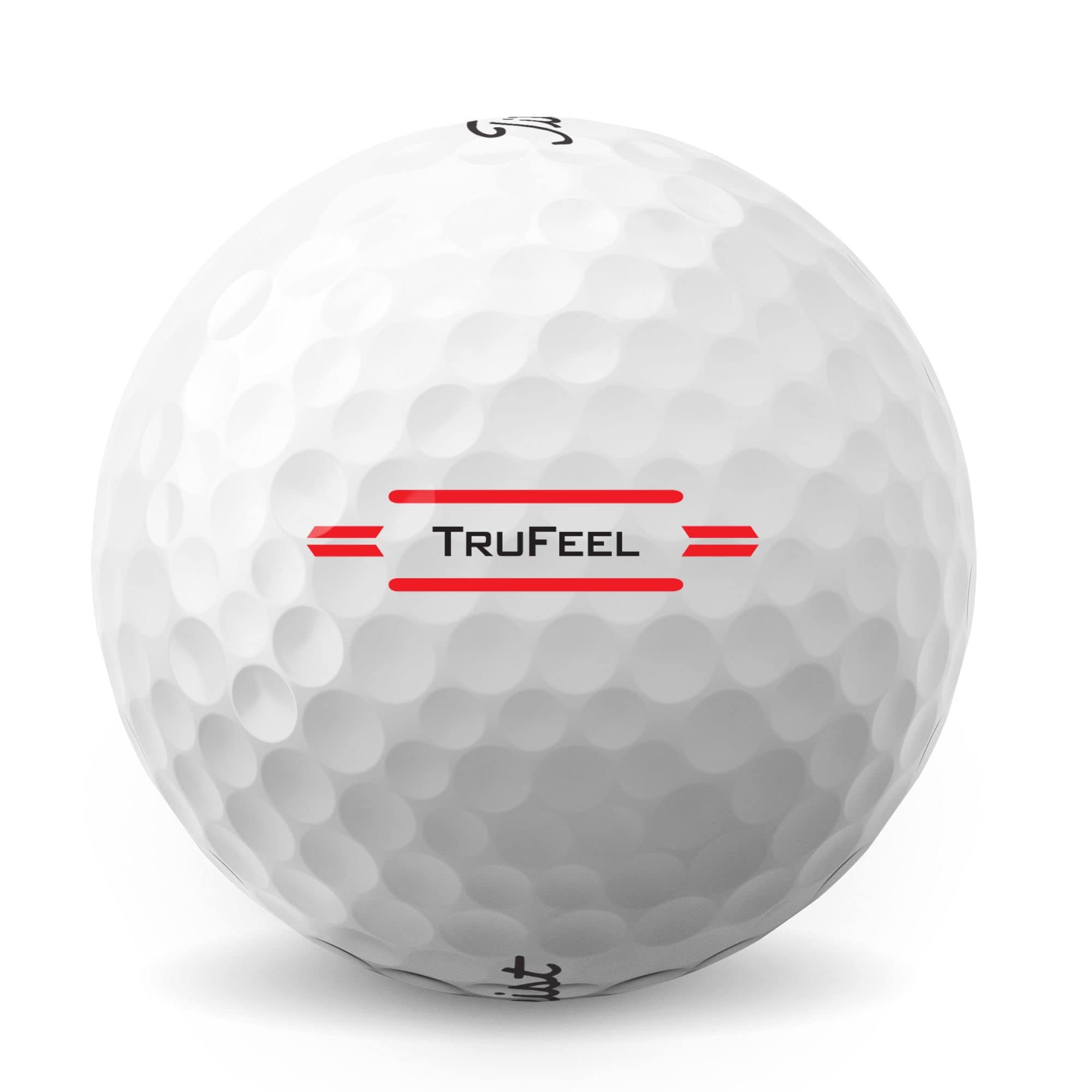 TITLEIST TruFeel Golf Balls Matte Red