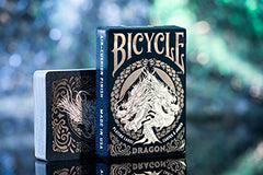 Bicycle Dragon Playing Cards - 1 Deck, Air Cushion Finish, Professional, Superb Handling & Durability, Great Gift For Card Collectors