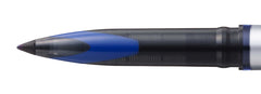 uni-ball UB-188-L Rollerball Pens. Premium 0.7mm Medium Nib for Super Smooth Handwriting. Writes Like a Fountain Pen. Fade and Water Resistant Liquid Uni Super Ink. Pack of 3 Blue Ballpoint Pens