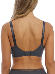 Fantasie Women's Fusion Underwire Full Cup Side Support Bra Coverage, Opaque, Slate, 34HH US