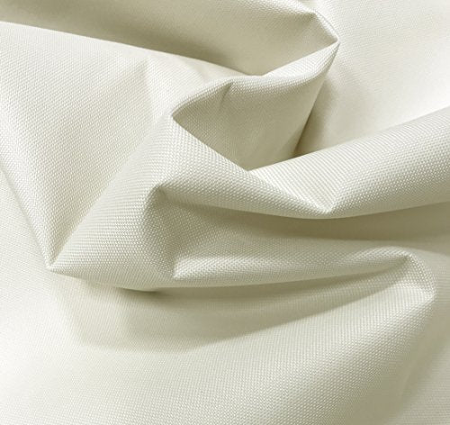 A-Express Cream 20oz Heavy Duty Thick Waterproof Canvas Fabric 600D Outdoor Cover 1/2 Half Metre