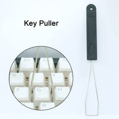 4 Piece Keyboard Puller Keycap Remover Tool,Stainless Steel Keyboard Remover,Keyboard Cleaning Brush,for Mechanical Keyboard Cleaning