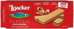 Loacker Napolitaner Wafers, Hazelnut,90 g (Pack of 1)