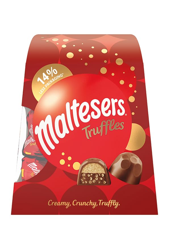 Maltesers Truffles Chocolate Medium Gift Box, Chocolate Gift, Mother's Day, 200g