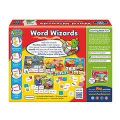 Orchard Toys Word Wizards Spelling Game - Educational Word Games for 4 Year Olds and Up - Alphabet, Word Building and Phonics Games - Learning Toys and Gifts for Kids, Boys and Girls - Age 4and