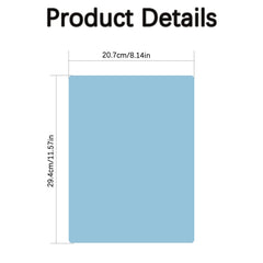 Blue Overlay for Dyslexia, A4 Dyslexia Overlays Dyslexia Aids for Visual Stress Relief Dyslexia Coloured Overlays for Reading Dyslexia Coloured Overlays Dyslexic Overlay for Children Dyslexia Reading