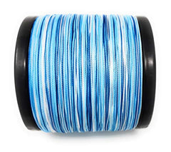 Reaction Tackle Braided Fishing Line Blue Camo 50LB 300yd