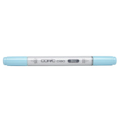 COPIC Ciao Coloured Marker Pen - (B-02) Robin's Egg Blue, For Art & Crafts, Colouring, Graphics, Highlighter, Design, Anime, Professional & Beginners, Art Supplies & Colouring Books