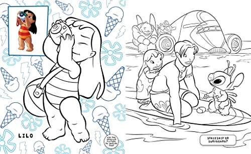 Disney Lilo & Stitch: 3 in 1 Colouring