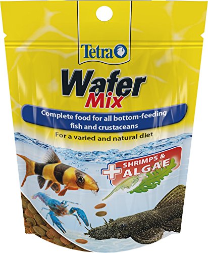 Tetra Fish Food Variety Wafers, Complete Fish Food for All Bottom-Feeding Fish and Crustaceans, 68 g