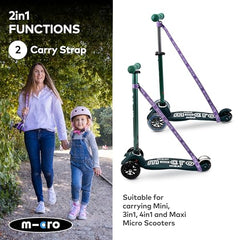 Micro Scooters   Eco Pull and Carry Strap   Scooter Accessories   Handlebar Reins   Pull Along   Boys & Girls   83cm   Purple