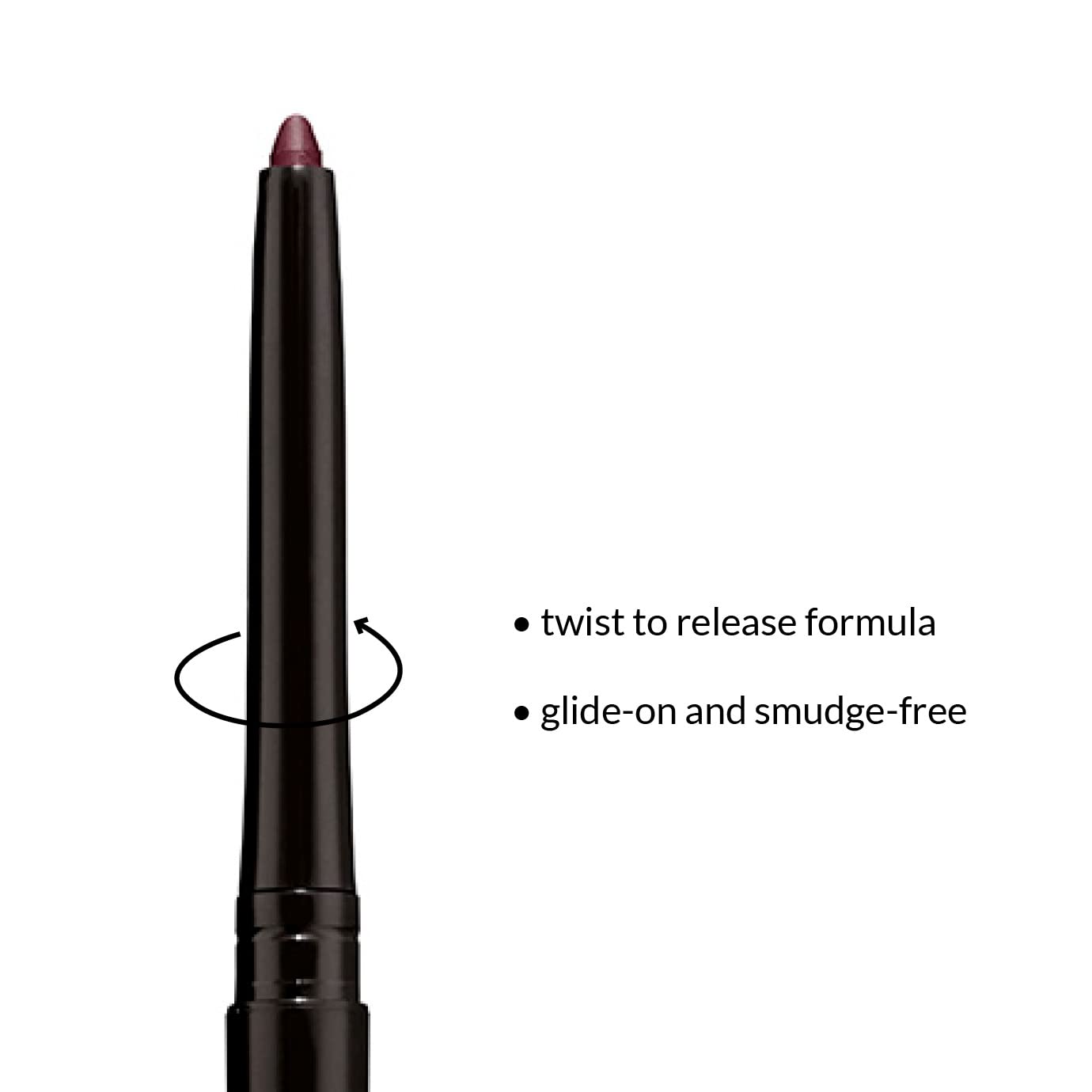 Avon Glimmerstick Eyeliner Majestic Plum, Tug-Free, Soft-Glide Formula for Bold, Intense and Waterproof Colour