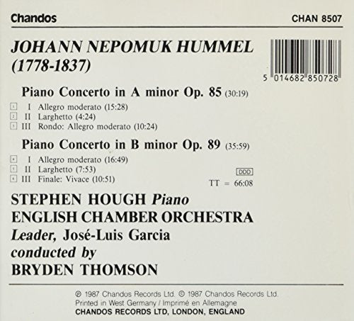 Hummel - Piano Concertos