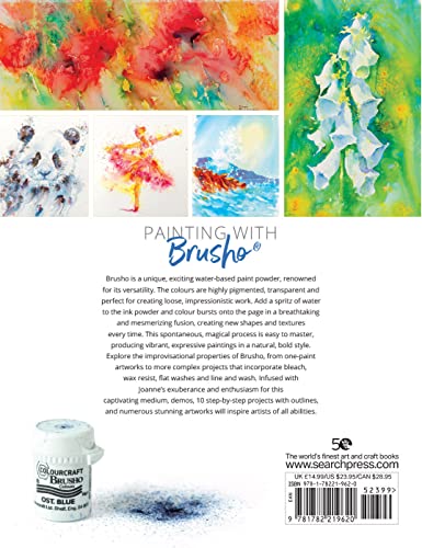 Painting with Brusho: Create vibrant & expressive paintings using watercolour ink powder