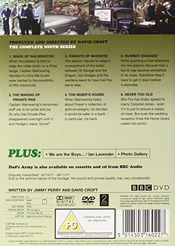 Dad's Army - The Complete Ninth Series [1977] [DVD]