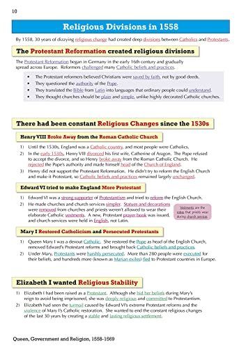 GCSE History Edexcel Topic Guide - Early Elizabethan England, 1558-1588: for the 2024 and 2025 exams (CGP Edexcel GCSE History)