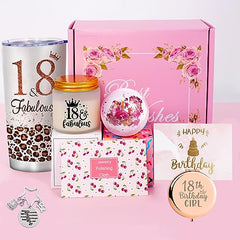 Tecanne 40th Birthday Gifts for Women, Unique Funny Personalised Gift Baskets for 40 Years Old Women, Best Friends, Sisters, Wife