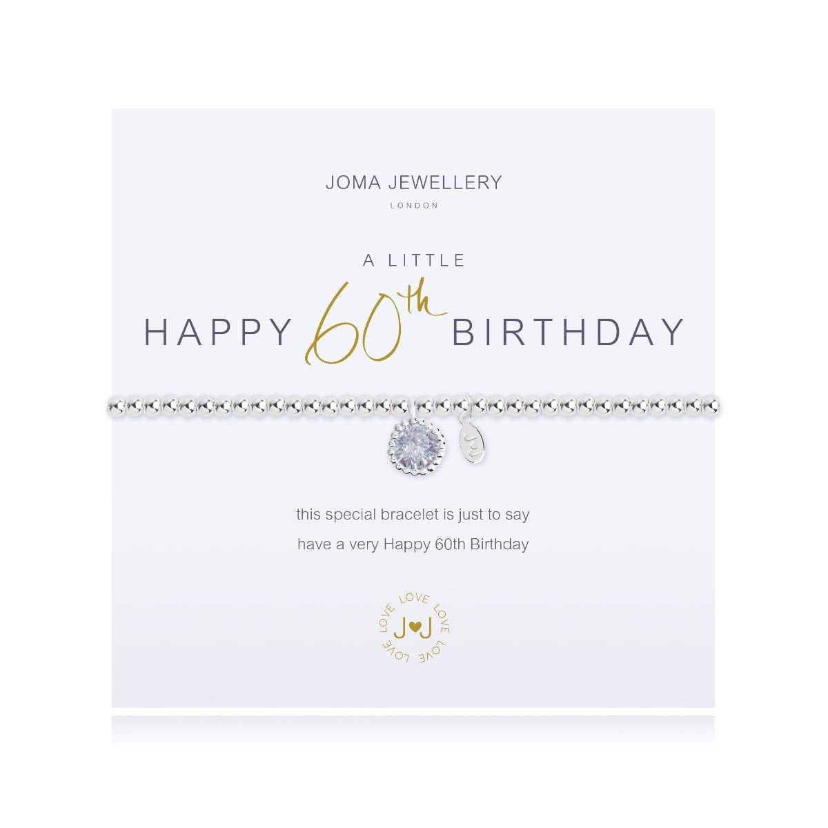 Joma Jewellery A Little 60th Birthday Bracelet