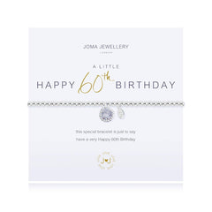 Joma Jewellery A Little 60th Birthday Bracelet