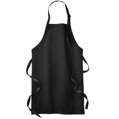 Star and Stripes Apron chef Black Apron 65% Polyester, 35% Cottons Black free size long apron