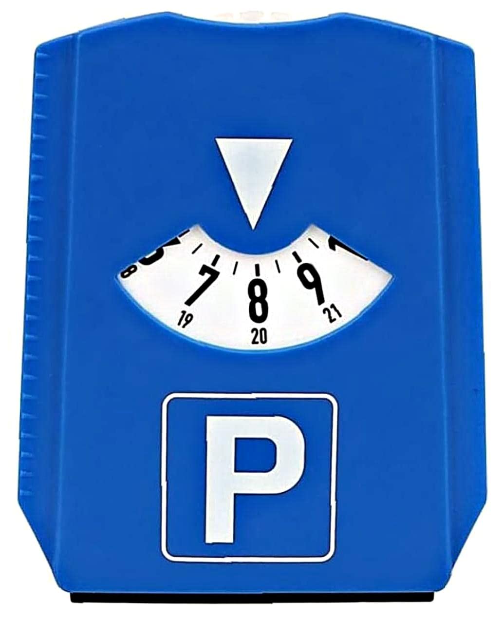 Parking Timer Parking Disc with Ice Scraper European Parking Clock 24 Hour Time Display for Car Winter Packing