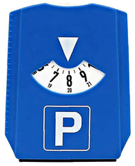 Parking Timer Parking Disc with Ice Scraper European Parking Clock 24 Hour Time Display for Car Winter Packing