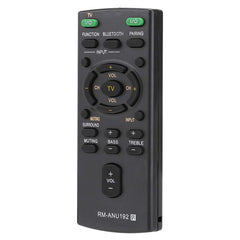 for Sony Rm Anu191 Remote for Sony Sa Ct60Bt Remote Abs Black Replacement Rm Anu192 Remote Control for Sony Sound Bar Sact60Bt Htct60Bt Sswct60