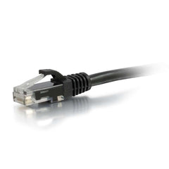 C2G 1m Cat6 Booted Unshielded (UTP) Network Patch Cable - Black, compatible with Personal Computer