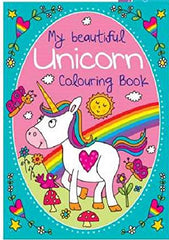 Martello A4 - 'My Beautiful Unicorn' Colouring Book - 70 Designs to Colour Stocking Filler