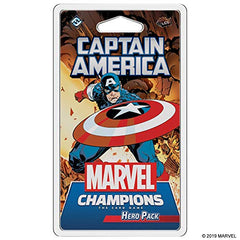 Fantasy Flight Games, Marvel Champions: Hero Pack: Captain America, Ages 14and, 1 to 4 Players, 90 Min Player Time, Multicoloured