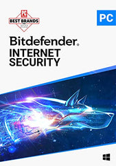 Bitdefender Internet Security 2024 - 3 Devices   1 year Subscription   PC Activation Code by Post