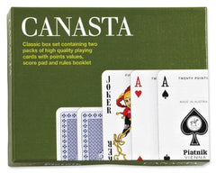 Gibsons Canasta Double Deck Playing Cards from Piatnik   Card Game   Pack of cards