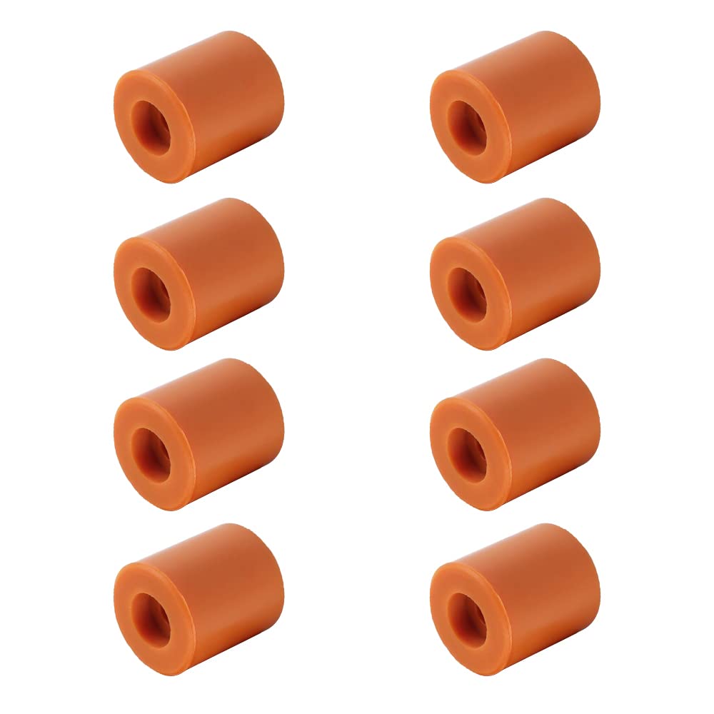 Creality Official Silicone Leveling Column Ender 3 Silicone Solid Bed Mounts Original Stable Hotbed Heat-Resistant Silicone Buffer, 3D Printer Heatbed Parts for Ender 3/Ender 3 V2, CR-10 Series(8PCS)