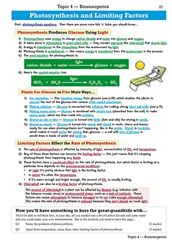 GCSE Biology AQA Revision Guide - Higher includes Online Edition, Videos & Quizzes: for the 2024 and 2025 exams (CGP AQA GCSE Biology)