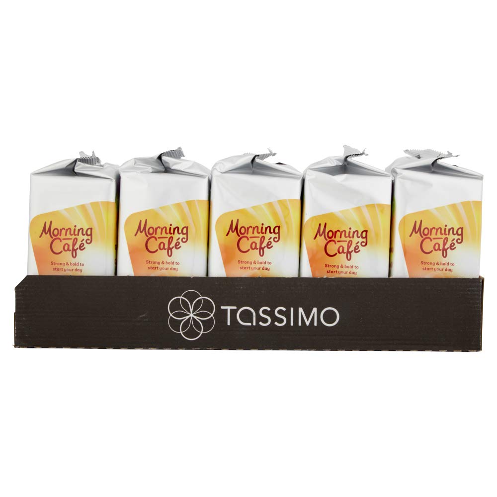 Tassimo Morning Café Coffee Pods x16 (Pack of 5, Total 80 Drinks)