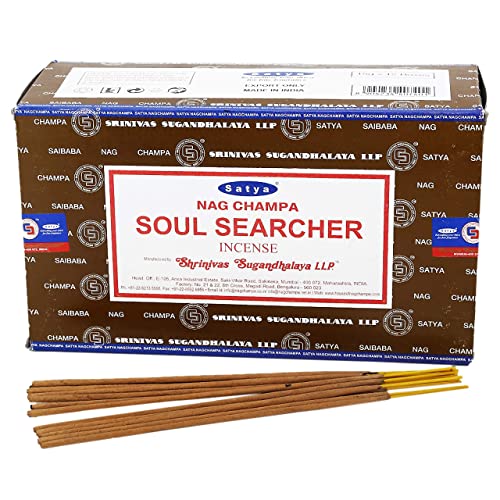 Satya Soul Searcher Incense Sticks 15 Gram x 3 Packs