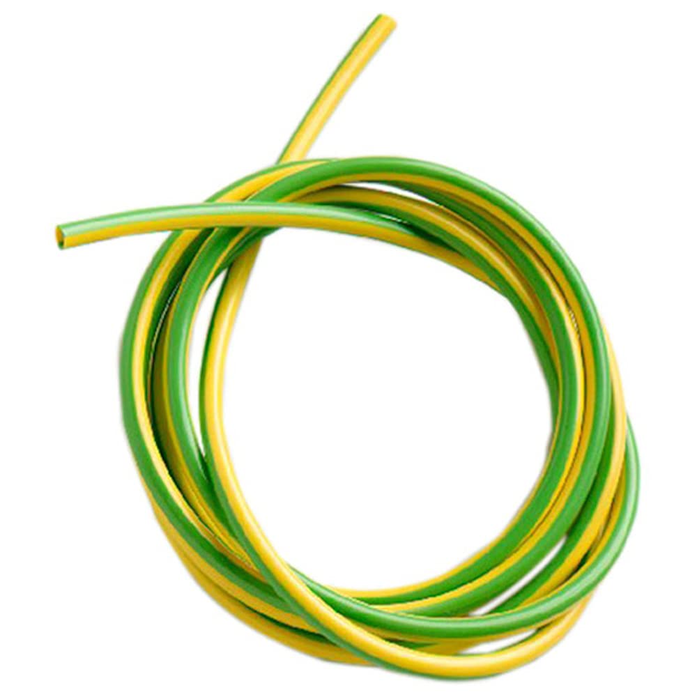 Merriway BH01484 Earth Sleeving, 2.0mm Yellow & Green, 1 Metre (39 inch) 2.0 mm Underground Pipe, Yellow/Green, 1 m