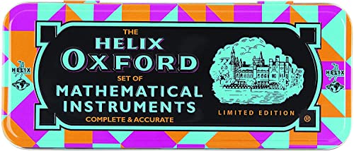 Helix Oxford Geo Maths Set - Orange