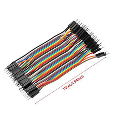 Breadboard Jumper Wires 40pin M to F / 40pin M to M / 40pin F to F 10cm Jumper Wires Kit for Breadboard 3 Pcs