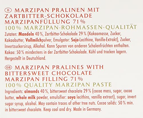 Niederegger   Marzipan Mini Loaves Dark Choc 100g