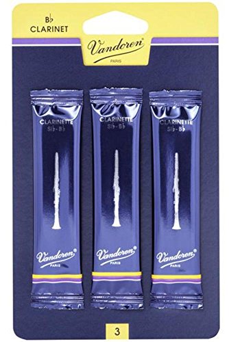 VANDOREN Reeds Clarinet Bb 2 Traditional (3 Pack)