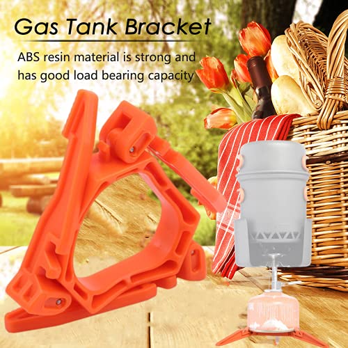 Gas Tank Bracket Outdoor Folding Outdoor Camping Gas Tank Bracket Bottle Shelf Camping Canister Stand Holder Tool Folding Burner Stand Outdoor Accessories