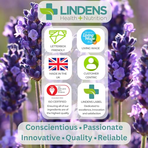 Lindens Vitamin D3 1000IU - 120 Tablets - Immune System, Bones, Teeth, UK Manufacturer Immune Support   (4 Months Supply)   Suitable for Vegetarians   Letterbox Friendly