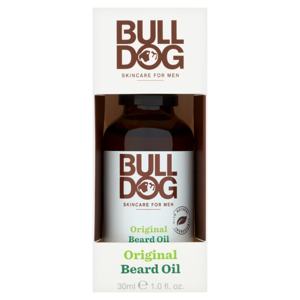 Bulldog Mens Skincare and Grooming Original Beard Oil, 30 ml