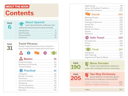 Lonely Planet Spanish Phrasebook & Dictionary